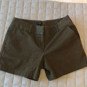 J. Crew “city fit” shorts size 2
